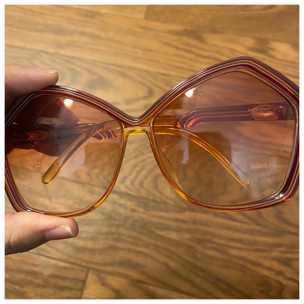 SOLD Christian Dior Large Vintage Sunglsses - Picture 2 of 3